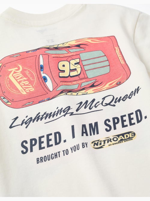T-shirt en coton avec Flash McQueen - Kiabi