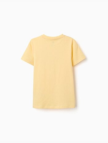 T-shirt en coton avec imprimé formes