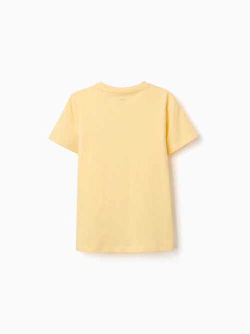 T-shirt en coton avec imprimé formes - Kiabi