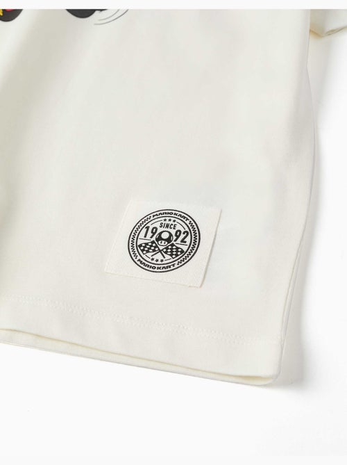 T-shirt en coton avec imprimé Mario Kart - Kiabi