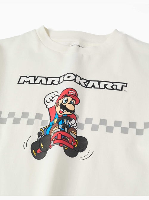 T-shirt en coton avec imprimé Mario Kart - Kiabi