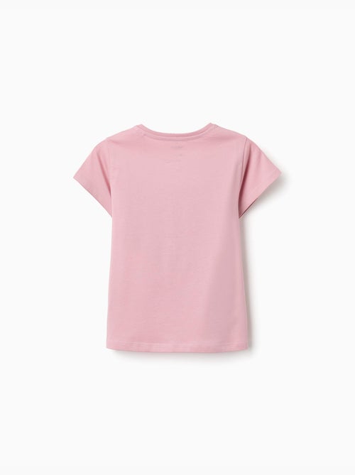 T-shirt en coton avec imprimé Minnie - Kiabi