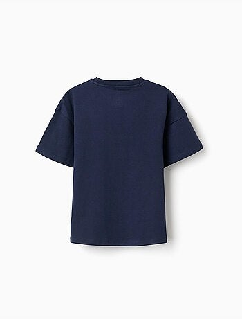 T-shirt en coton avec imprimé Super Mario