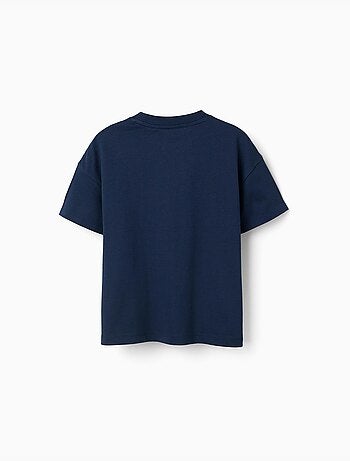 T-shirt en coton avec imprimés Marvel