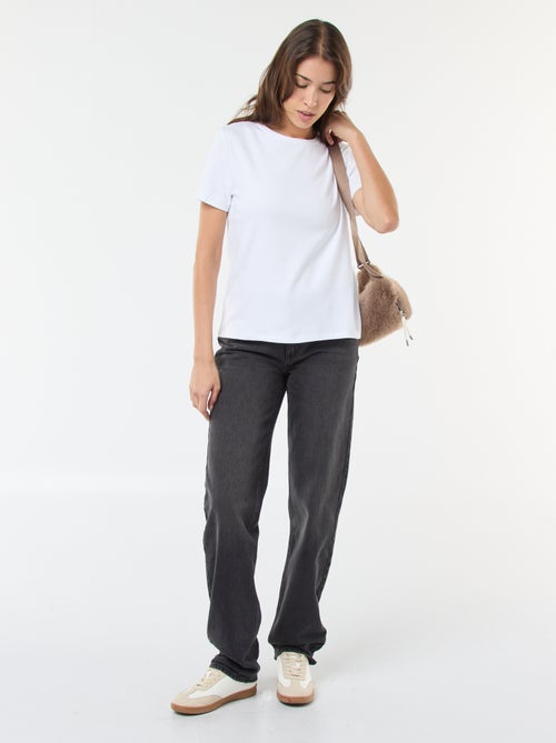 T-shirt en coton épais - Kiabi