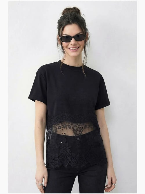 T-shirt en coton femme lucci - Kiabi T-shirt en coton femme lucci - Kiabi