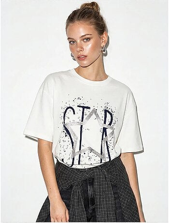 T-shirt en coton lucci