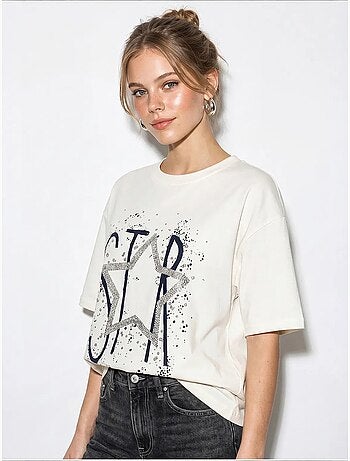 T-shirt en coton lucci