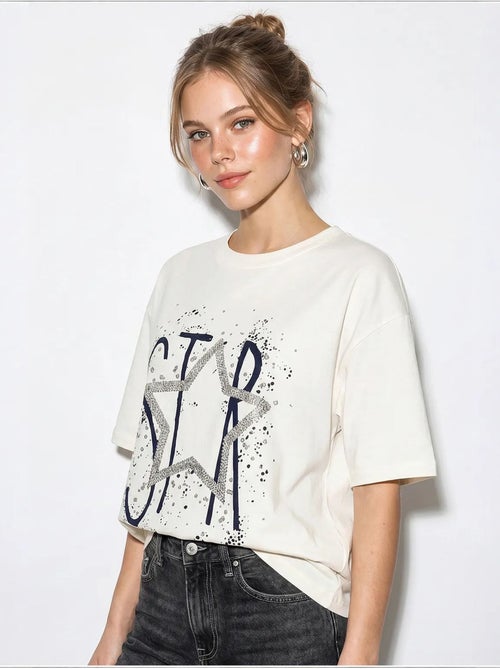 T-shirt en coton lucci - Kiabi T-shirt en coton lucci - Kiabi