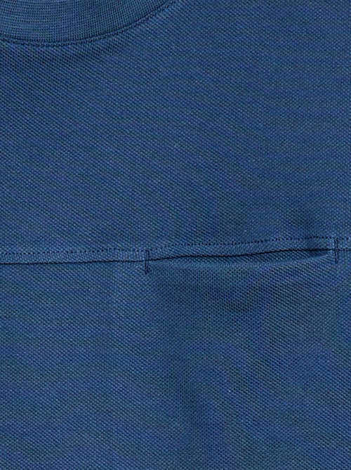 T-shirt en coton piqué à manches courtes - Kiabi