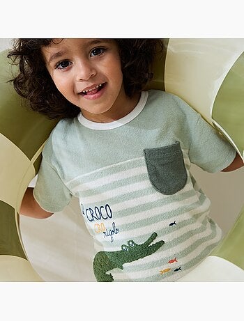 T-shirt en éponge Crocro rigolo