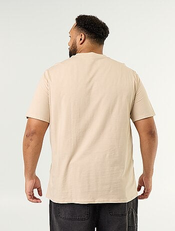 T-shirt en jersey à col V