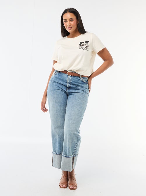 T-shirt en jersey à manches courtes  'Agathe Sorlet x Kiabi' - Saint-Valentin - Kiabi