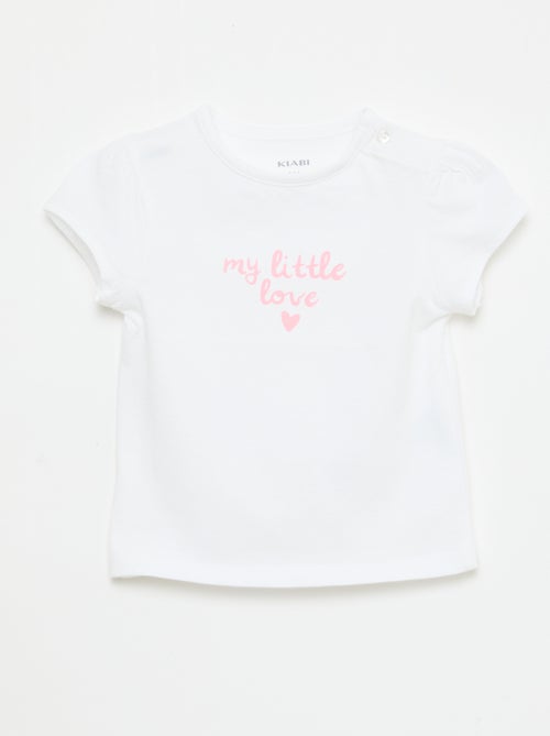 T-shirt en jersey à manches courtes - Kiabi