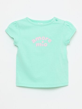 T-shirt en jersey à manches courtes