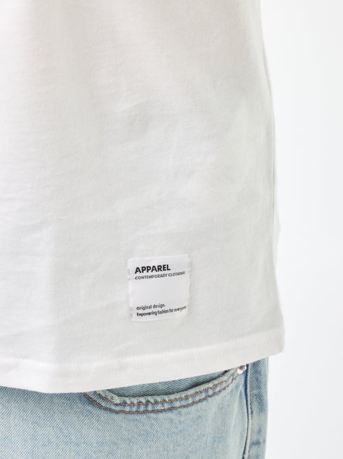 T-shirt en jersey à manches longues - Kiabi