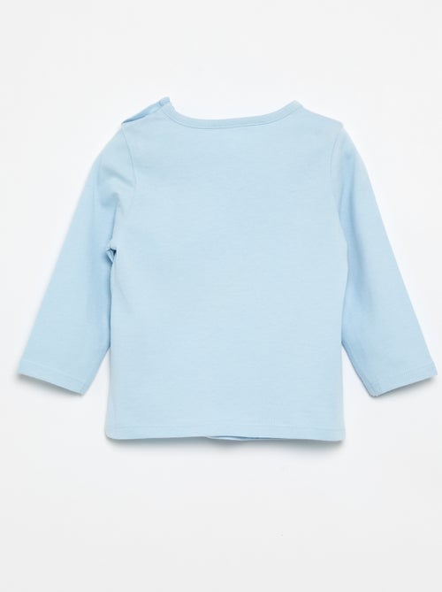 T-shirt en jersey à manches longues - Kiabi