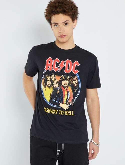T-shirt en jersey 'AC/DC' - Kiabi