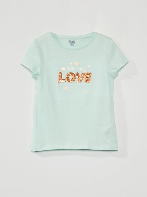 T-shirt en jersey avec animation ludique - Kiabi
