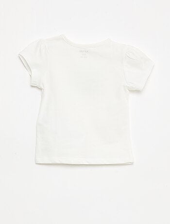 T-shirt en jersey avec manches courtes