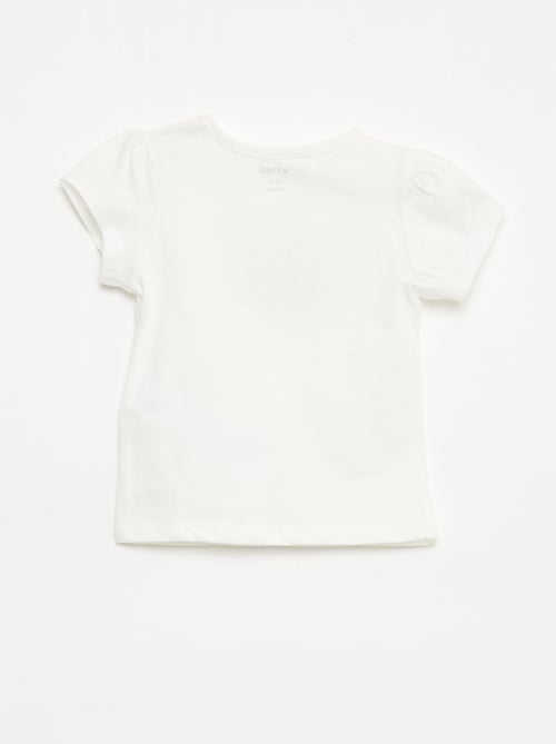 T-shirt en jersey avec manches courtes - Kiabi