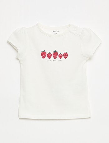 T-shirt en jersey avec manches courtes