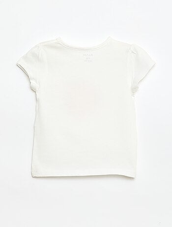 T-shirt en jersey avec manches courtes