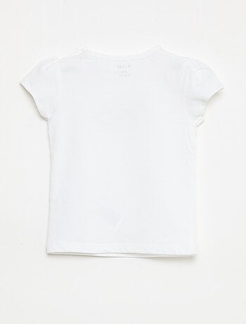 T-shirt en jersey avec manches courtes