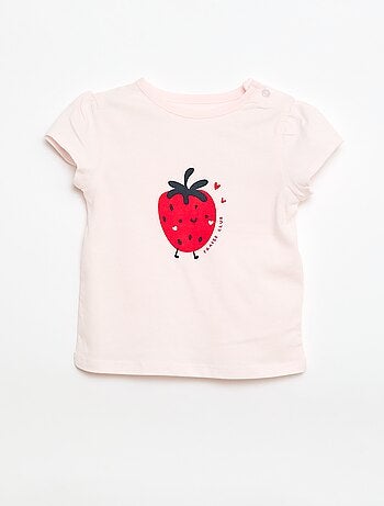 T-shirt en jersey avec manches courtes