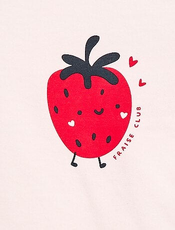 T-shirt en jersey avec manches courtes