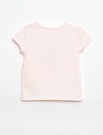 T-shirt en jersey avec manches courtes