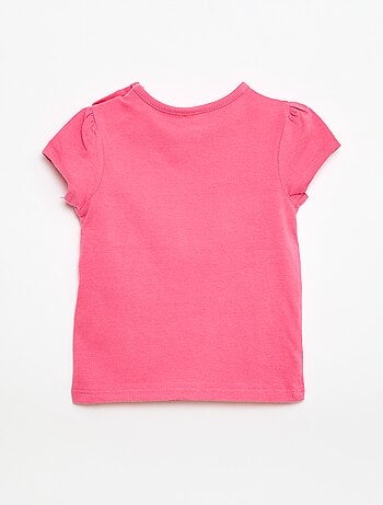 T-shirt en jersey avec manches courtes