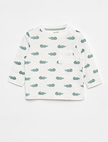 T-shirt en jersey avec poche poitrine