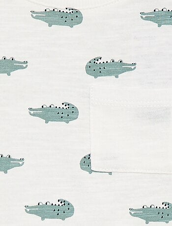 T-shirt en jersey avec poche poitrine