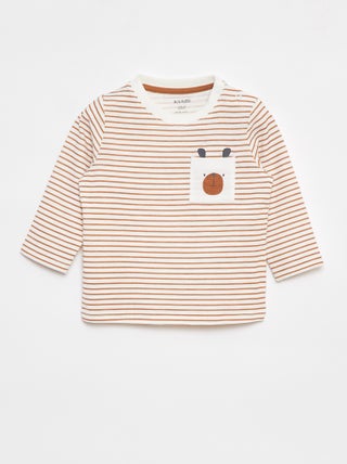 T-shirt en jersey avec poche poitrine