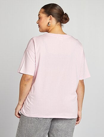 T-shirt en jersey 'Blondie' manches courtes