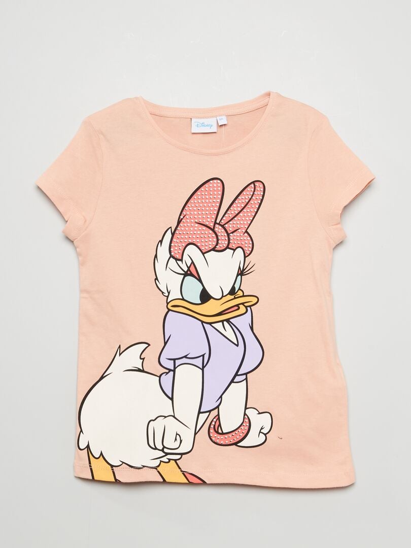 T-shirt en jersey 'Disney' Rose clair - Kiabi