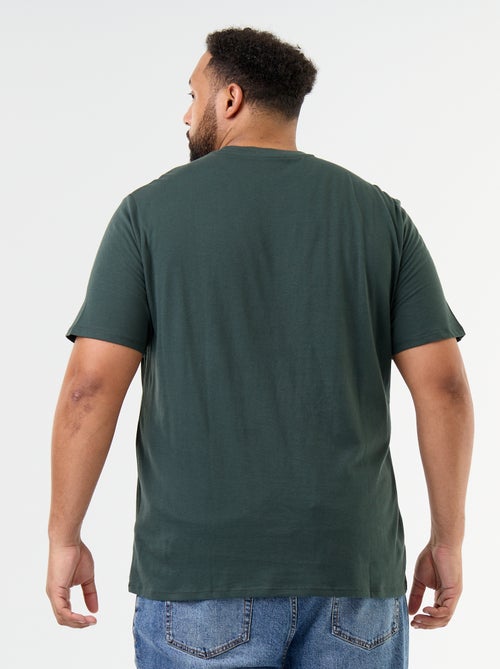 T-shirt en jersey imprimé à manches courtes - Kiabi