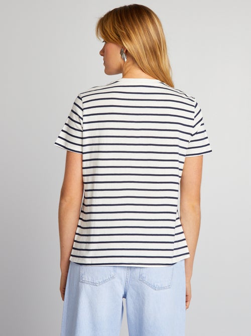 T-shirt en jersey imprimé - Kiabi