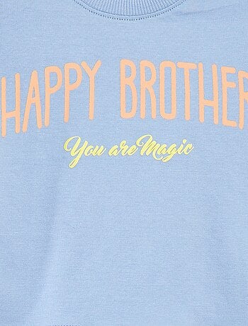 T-shirt en jersey imprimé