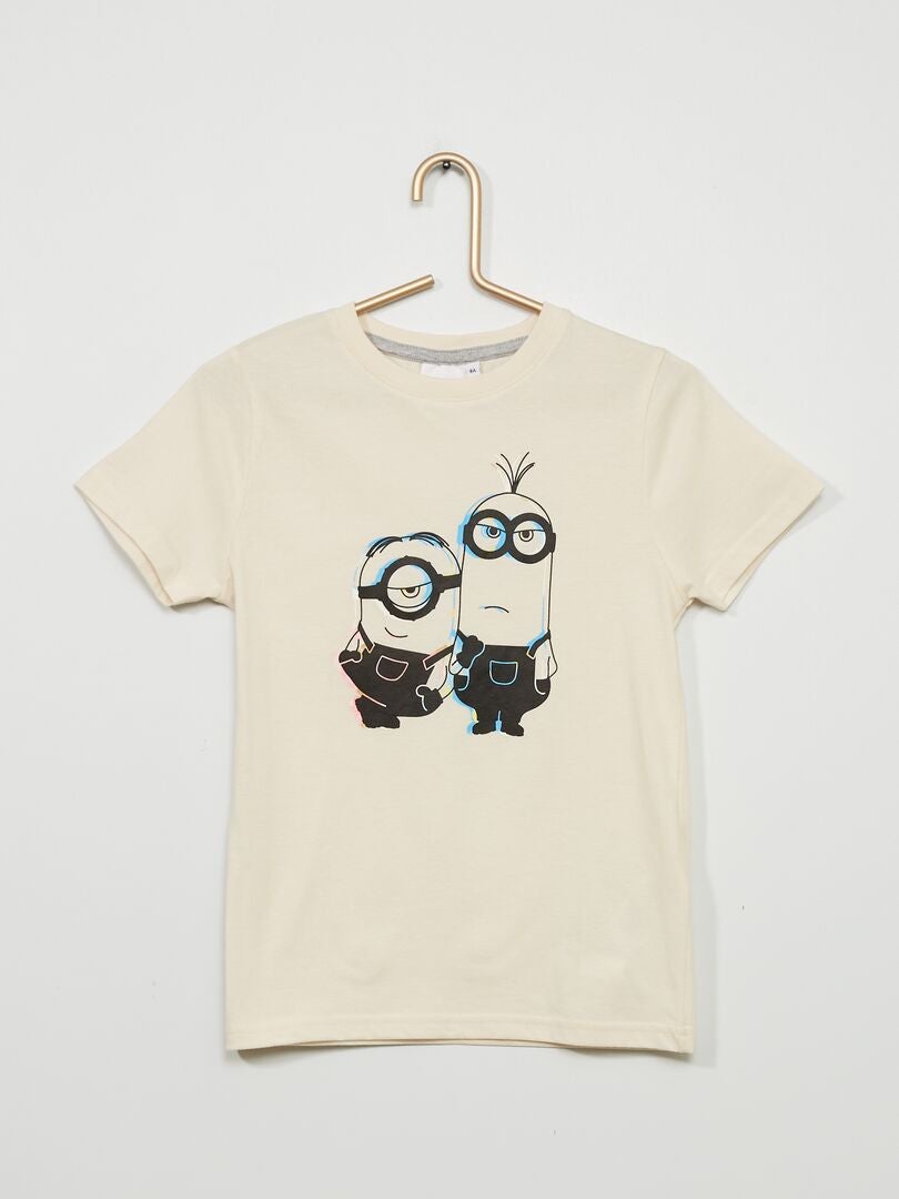 T-shirt en jersey 'Les Minions' Gris - Kiabi