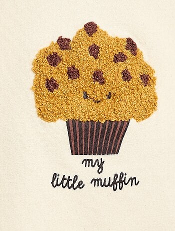 T-shirt en jersey manches courtes avec poche poitrine imprimé