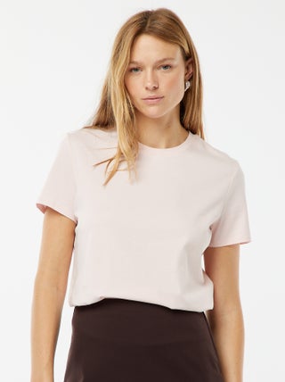 T-shirt en jersey manches courtes