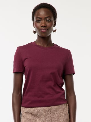 T-shirt en jersey manches courtes