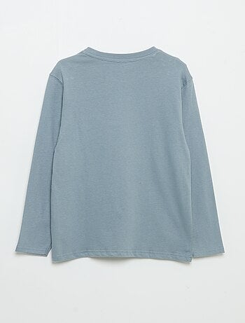 T-shirt en jersey manches longues