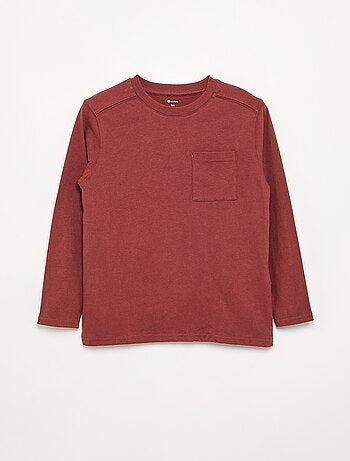 T-shirt en jersey manches longues