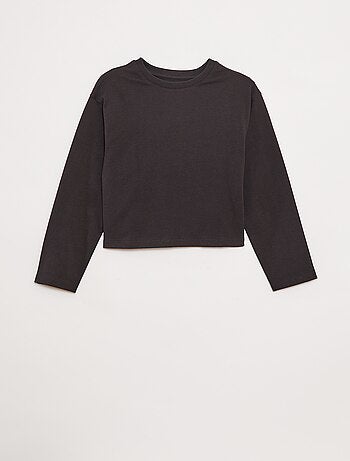 T-shirt en jersey manches longues