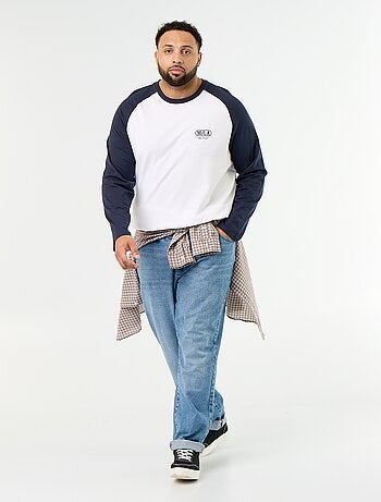 T-shirt en jersey manches longues raglan