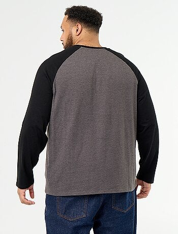 T-shirt en jersey manches longues raglan