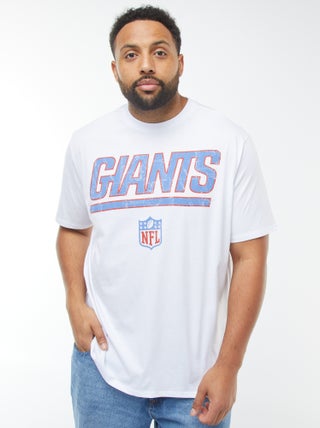 T-shirt en jersey NFL Giants manches courtes